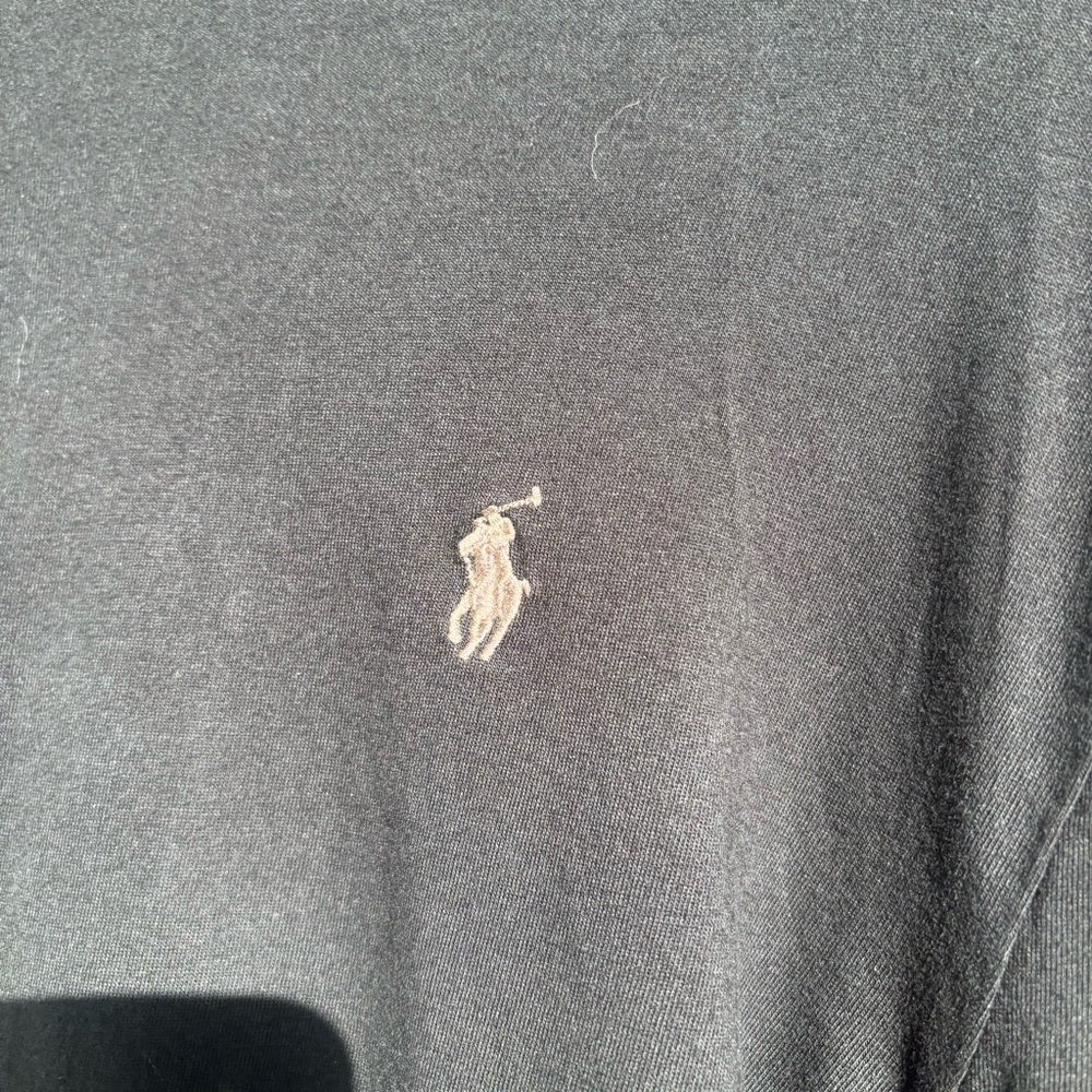 Polo by Ralph Lauren Men's Black Long Sleeve Shirt - Picture 3 of 5
